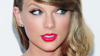 Taylor Swift rosto