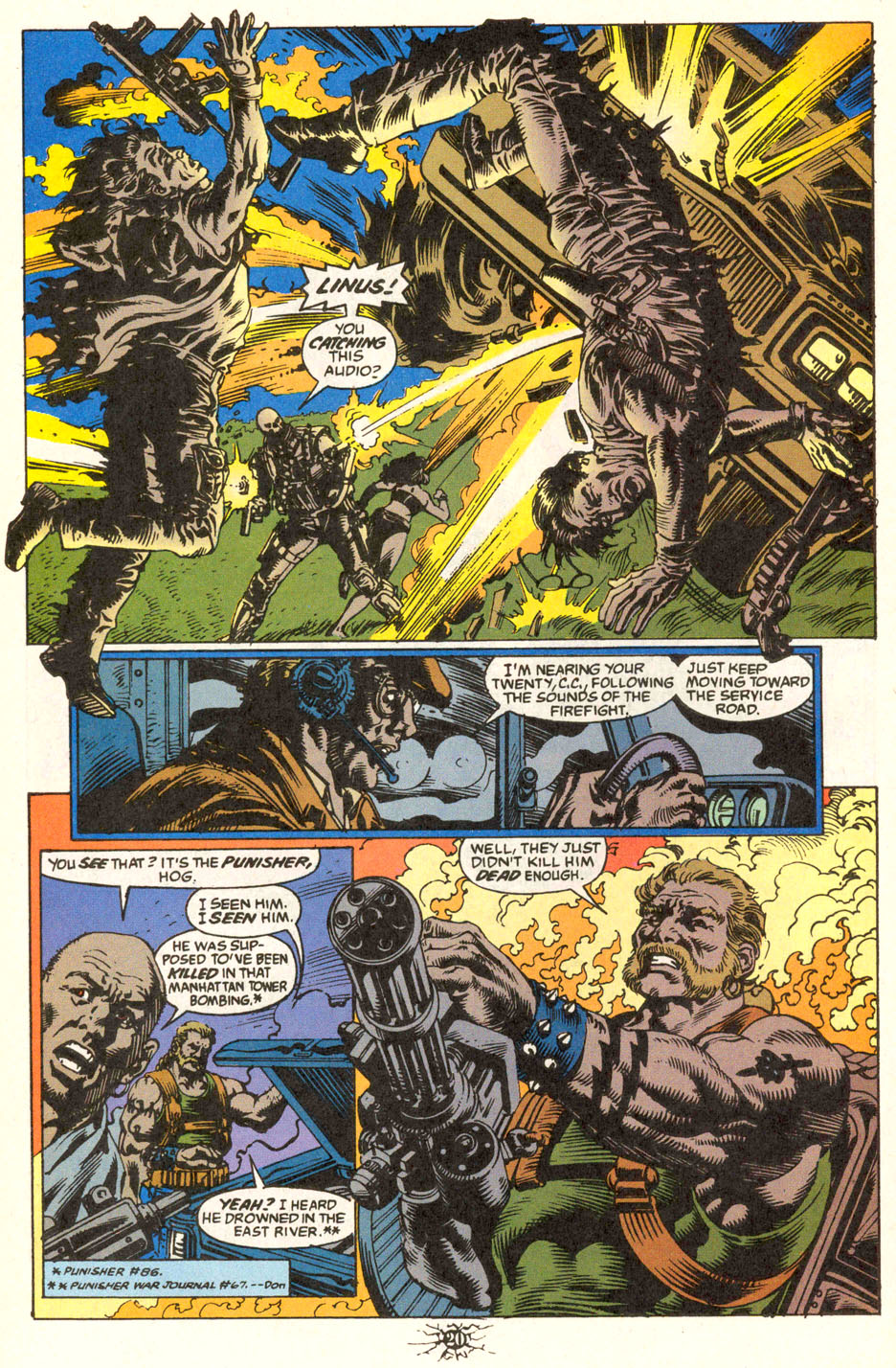 Read online The Punisher (1987) comic - Issue #100 - The Cage - 18