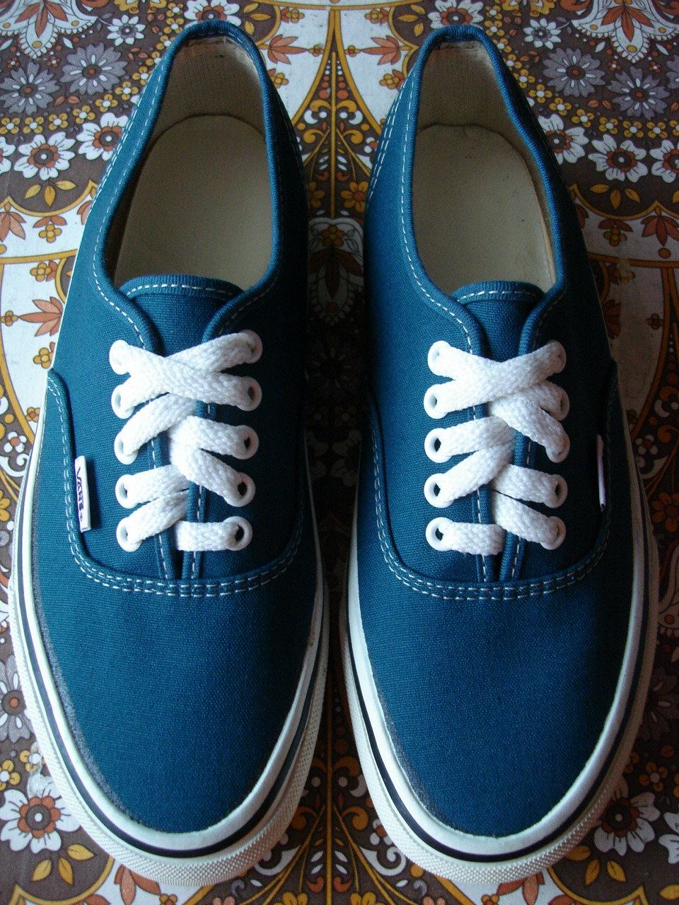 theothersideofthepillow: vintage VANS solid china blue canvas AUTHENTIC ...
