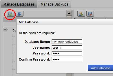 MySQL databases, IPage Hosting