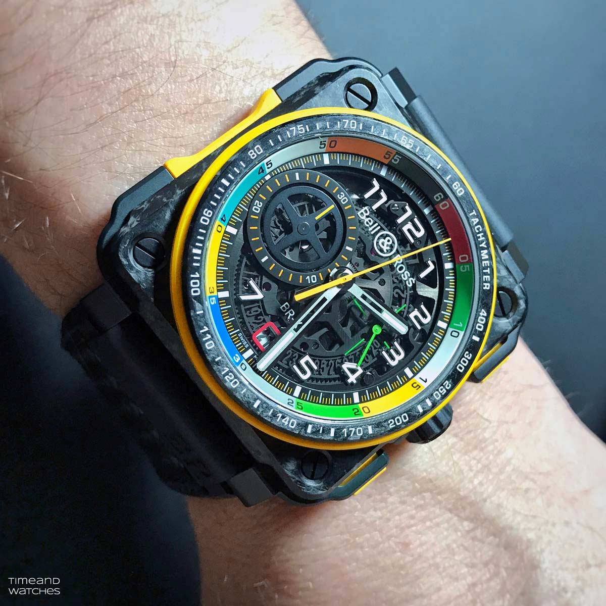 Bell & Ross BR X1 RS17 Skeleton Chronograph Time and Watches The