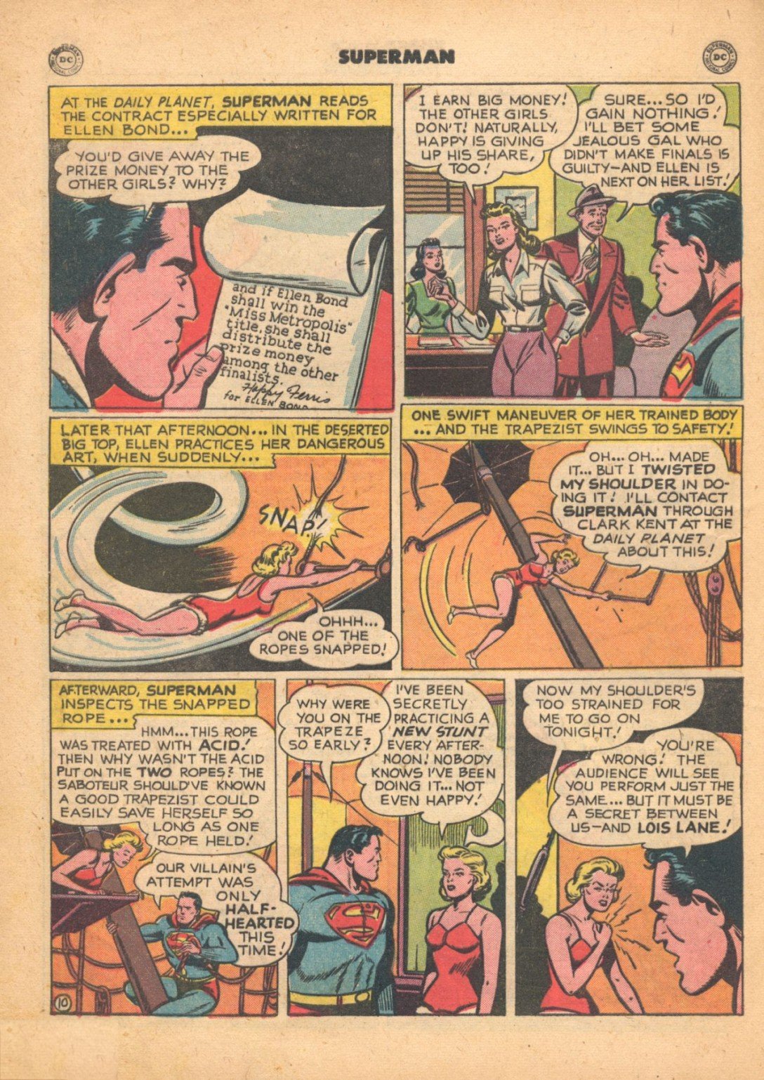 Read online Superman (1939) comic -  Issue #63 - 46