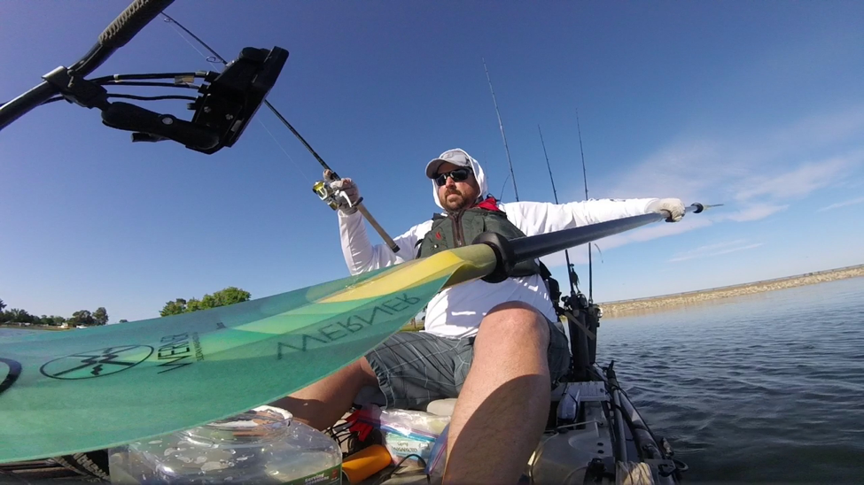 Headwaters Fishing Team Kayak Bass Fishing at Rancho Seco