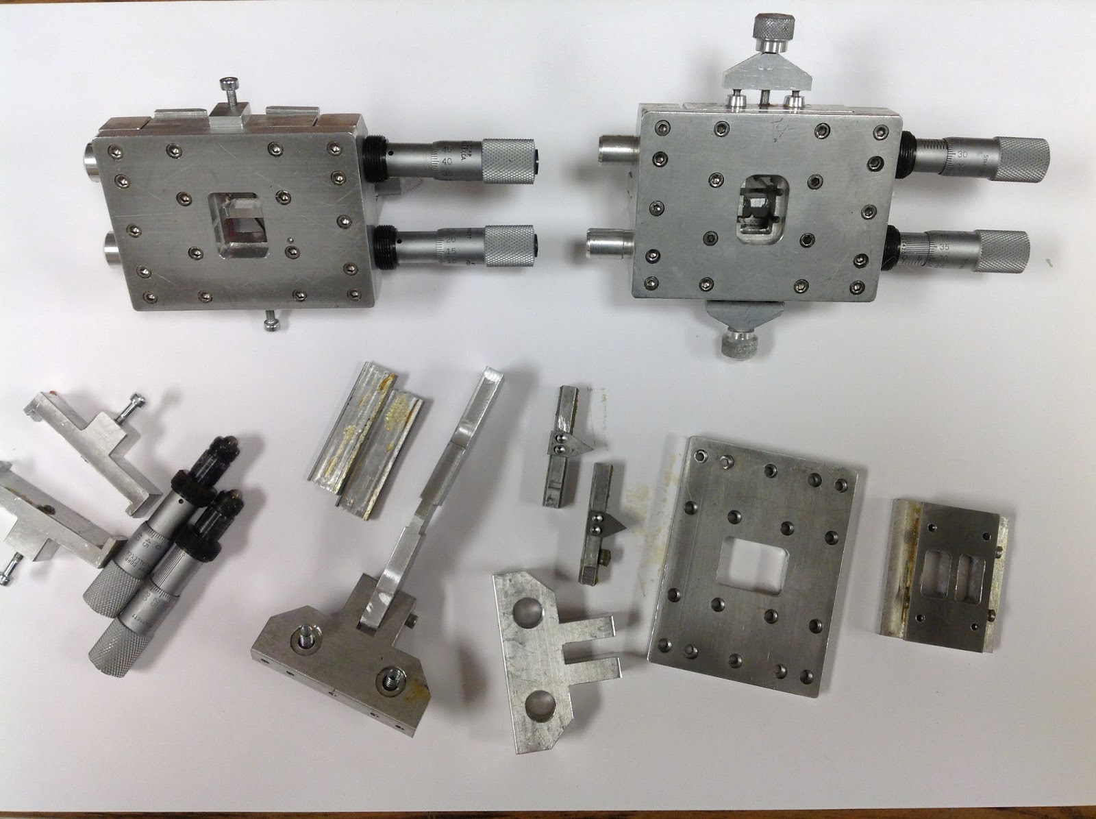 Robert's Projects My precision alignment tools for aligining optical