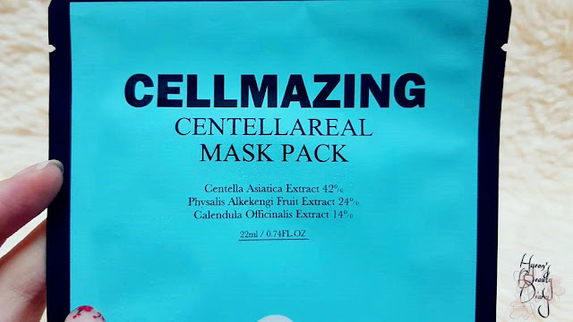 Review; Torriden's Cellmazing Centellareal Mask Pack + First Impression