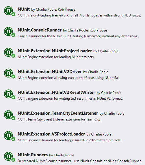 JoBou programmer blog How to run unit test 3 with cake and get nunit