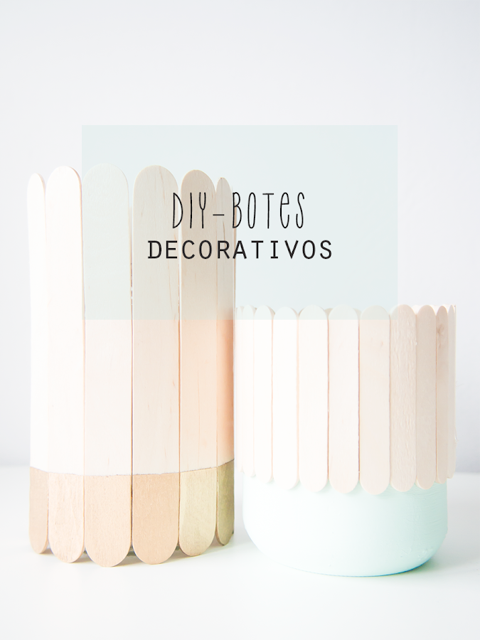 Diy, botes decorativos