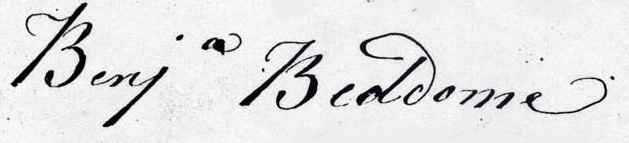 Benjamin Beddome 1717-1795