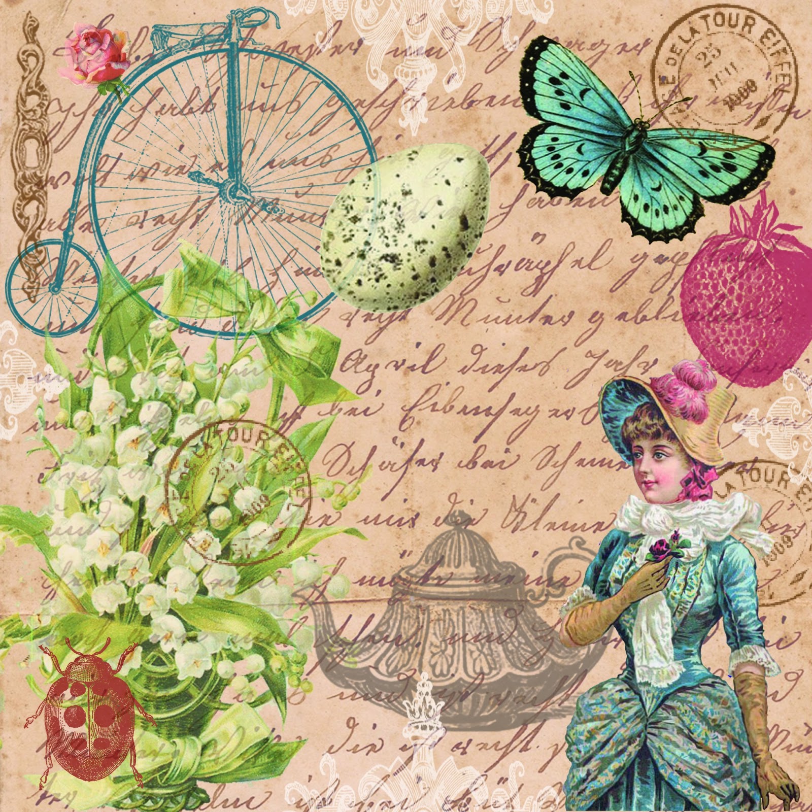 The Artzee Blog: Spring Time Splendor 12 x 12 Inch Printable