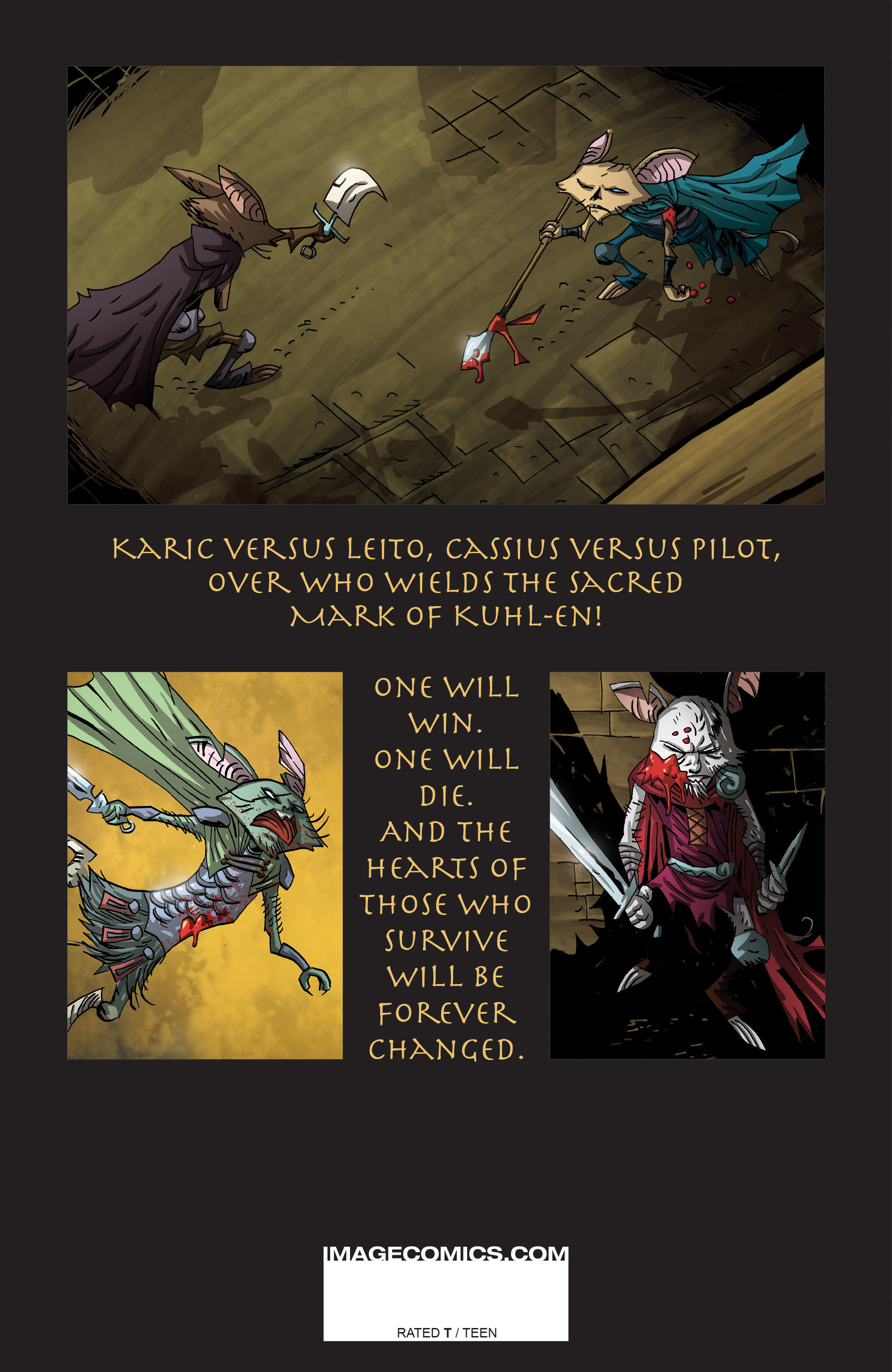 The Mice Templar Volume 5: Night's End issue 3 - Page 31