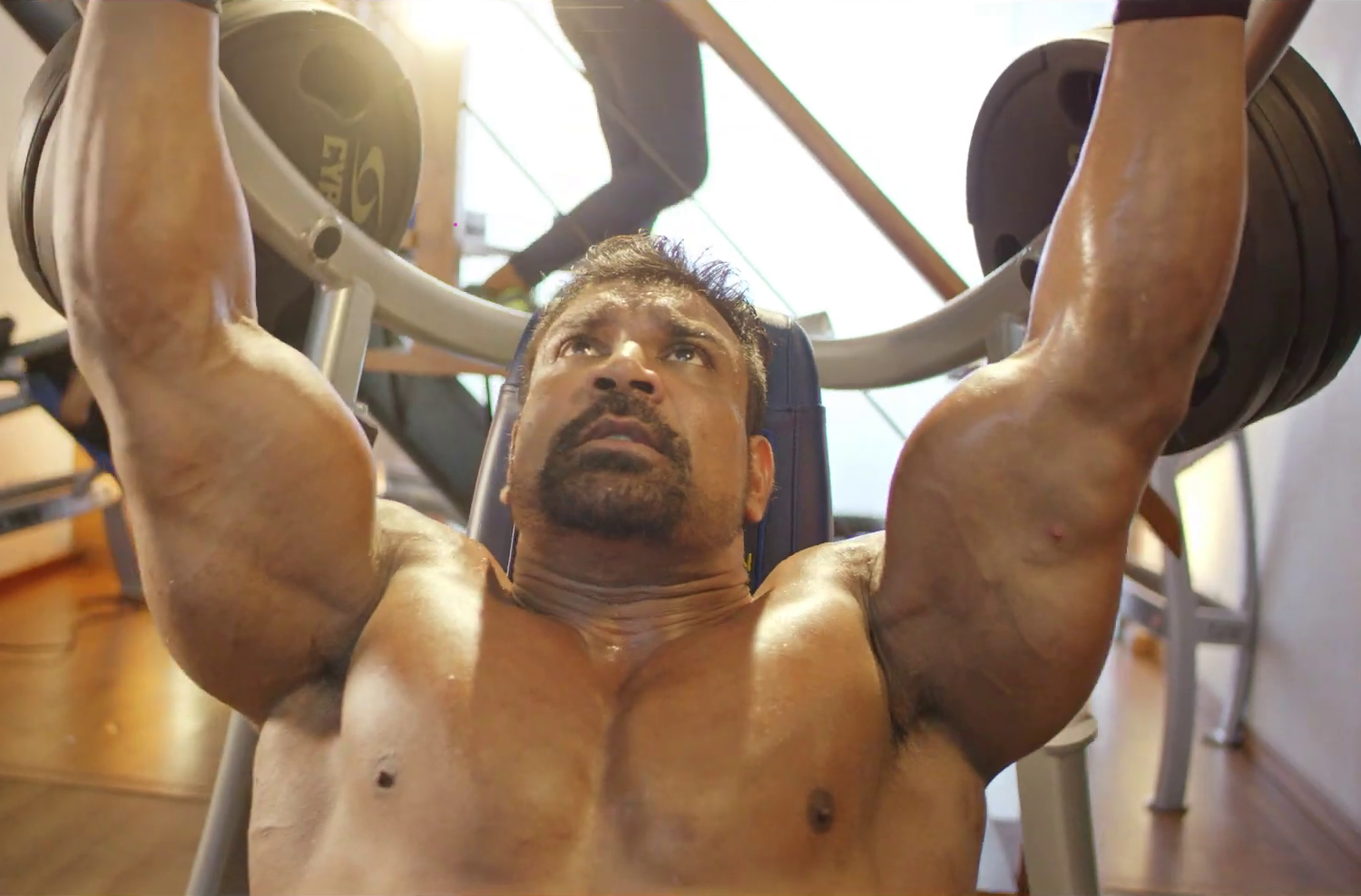 Central Training Sri Lankan Bodybuilder Lucion Pushparaj