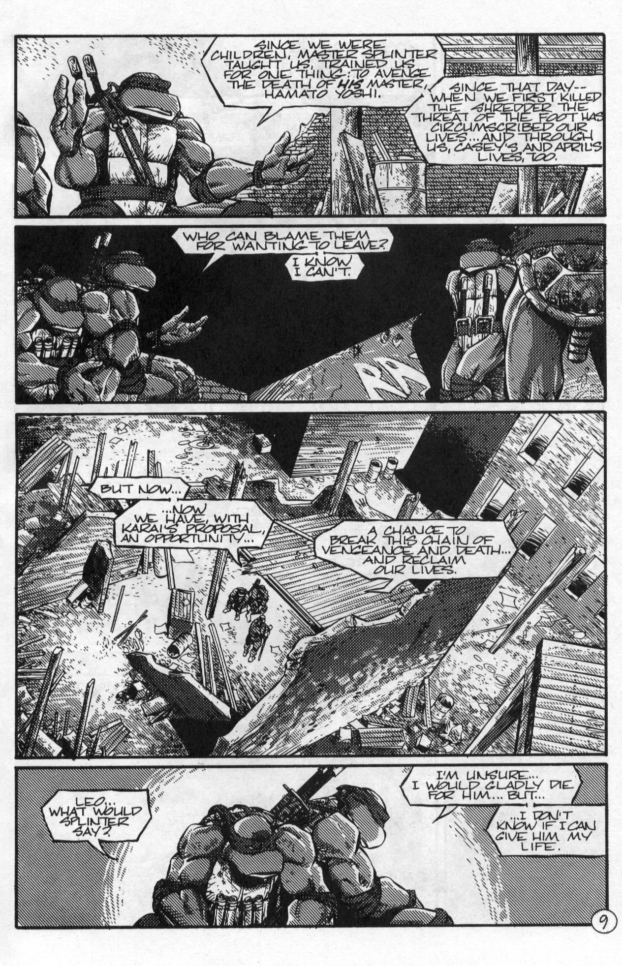 Read online Teenage Mutant Ninja Turtles (1984) comic -  Issue #58 - 11