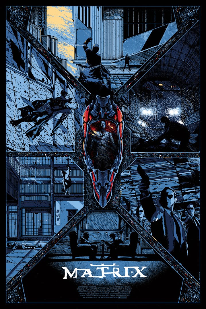 The Geeky Nerfherder: Cool Art: 'The Matrix' by Kilian Eng