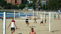 Volley ball on Manly Beach