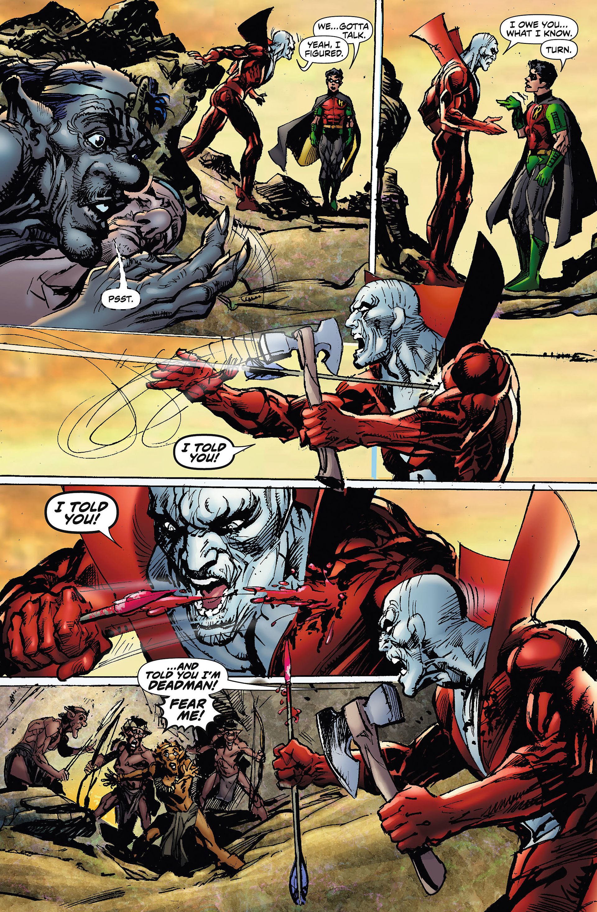 Read online Batman: Odyssey comic -  Issue #4 - 18