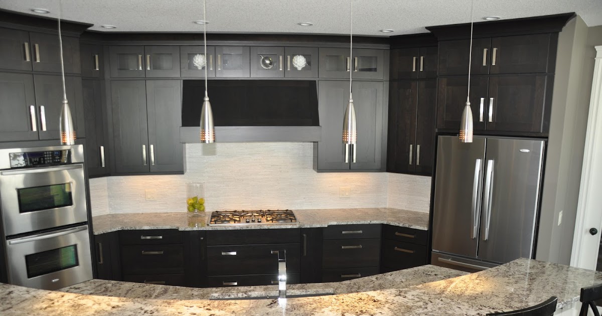 Kitchens With Dark Cabinets And Light Granite Countertops Kitchens With Dark Cabinets And Light Granite Countertops