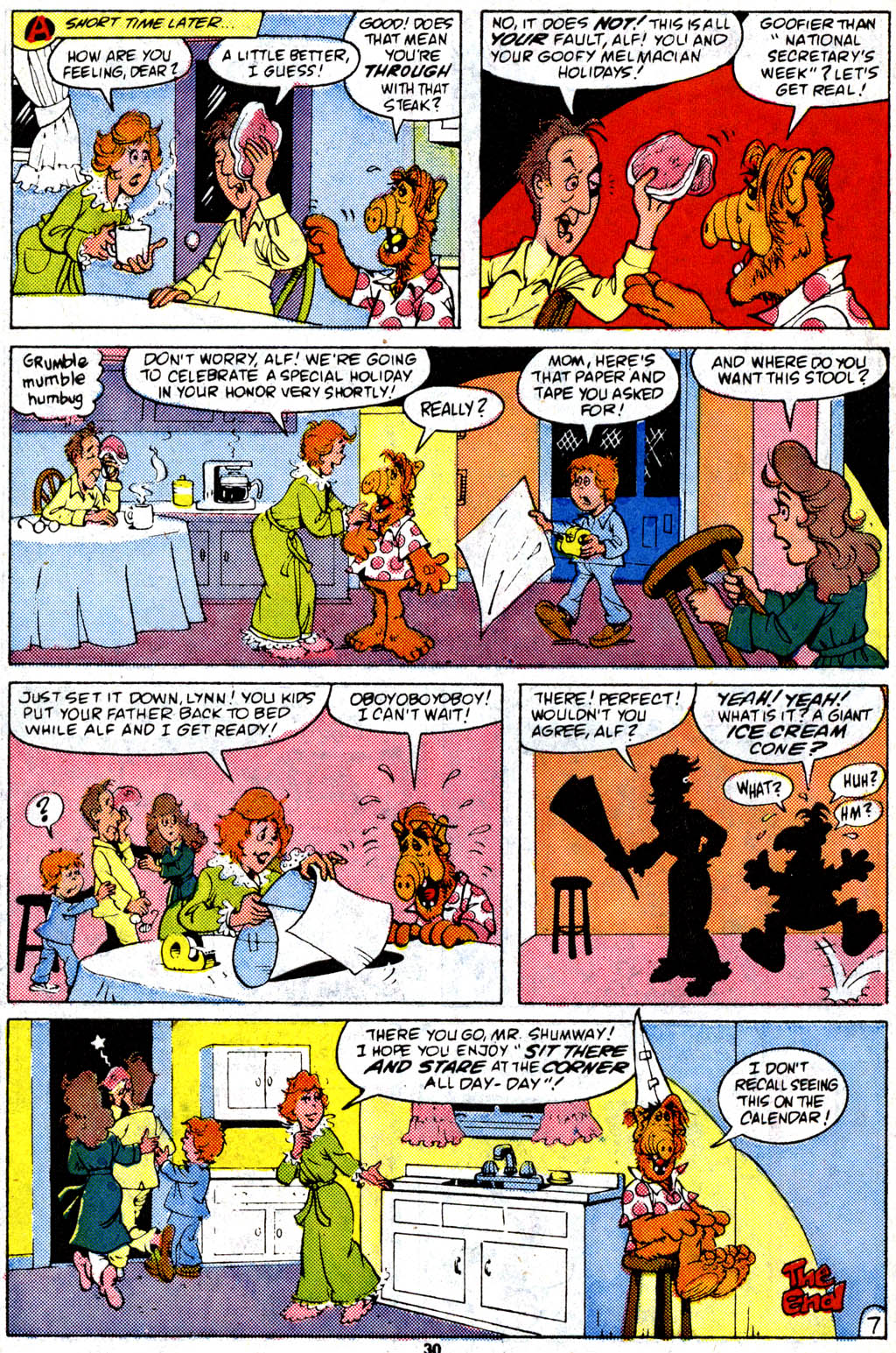 Read online ALF comic -  Issue #9 - 24