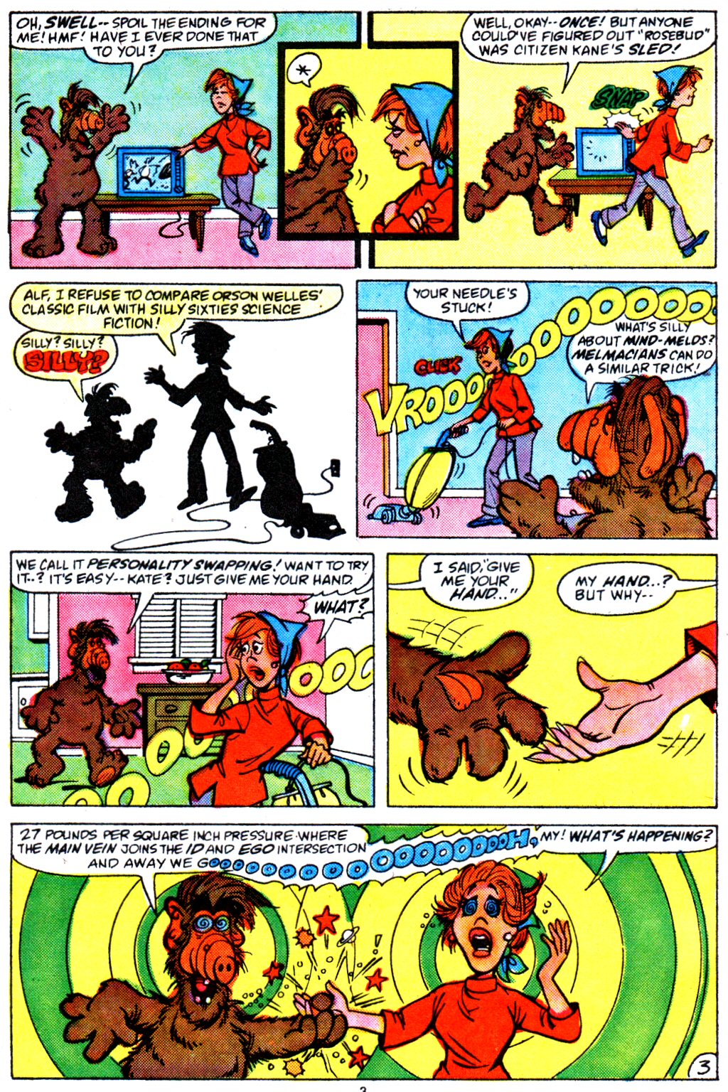 Read online ALF comic -  Issue #4 - 4