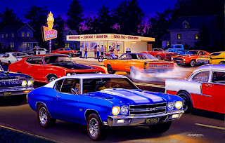 pinturas-realistas-de-paisajes-con-carros