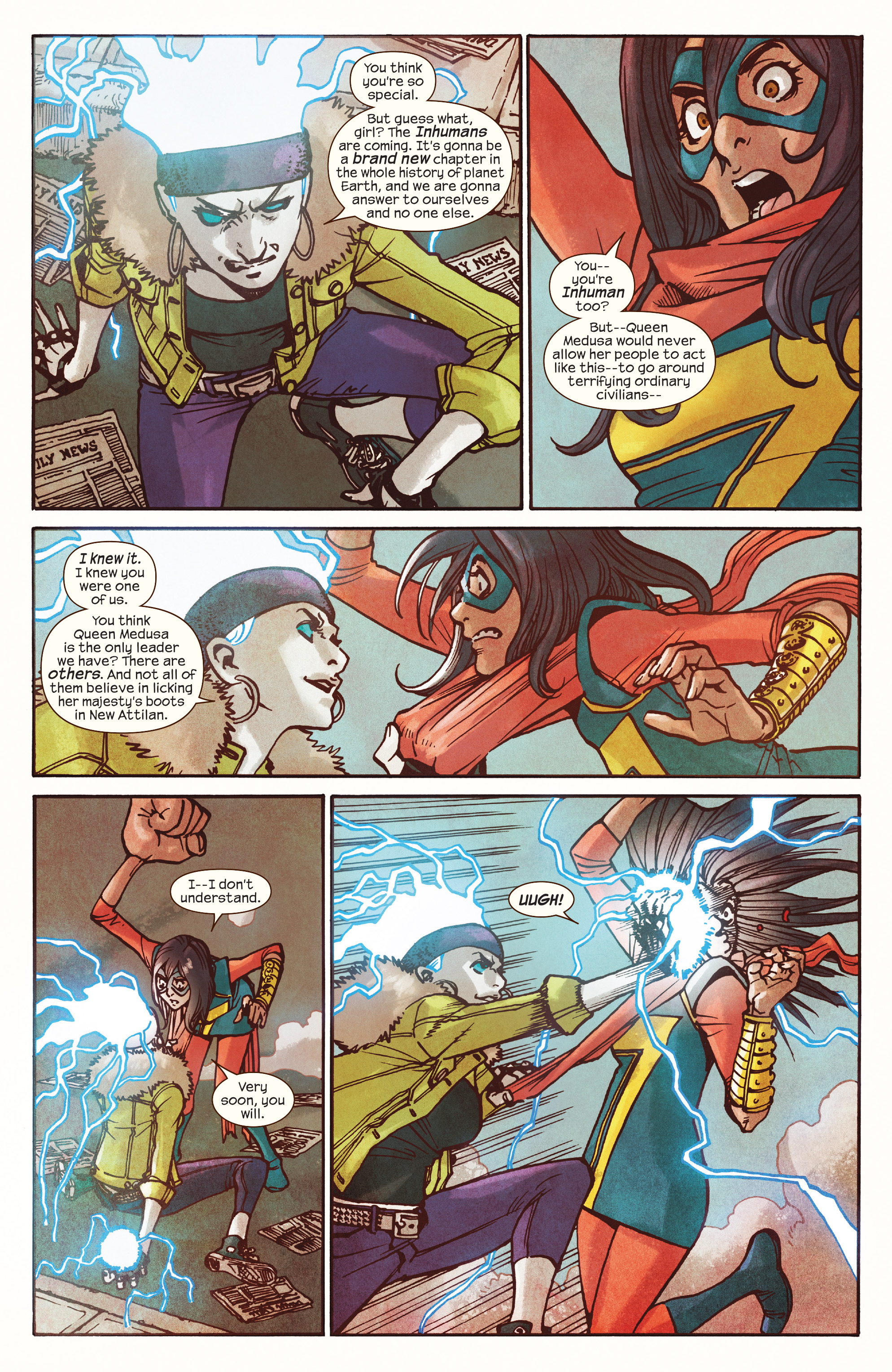 Read online Ms. Marvel (2014) comic -  Issue #13 - 18