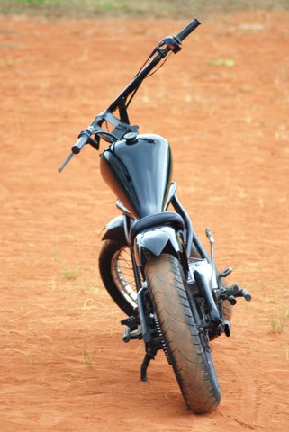 cb 100 custom chopper