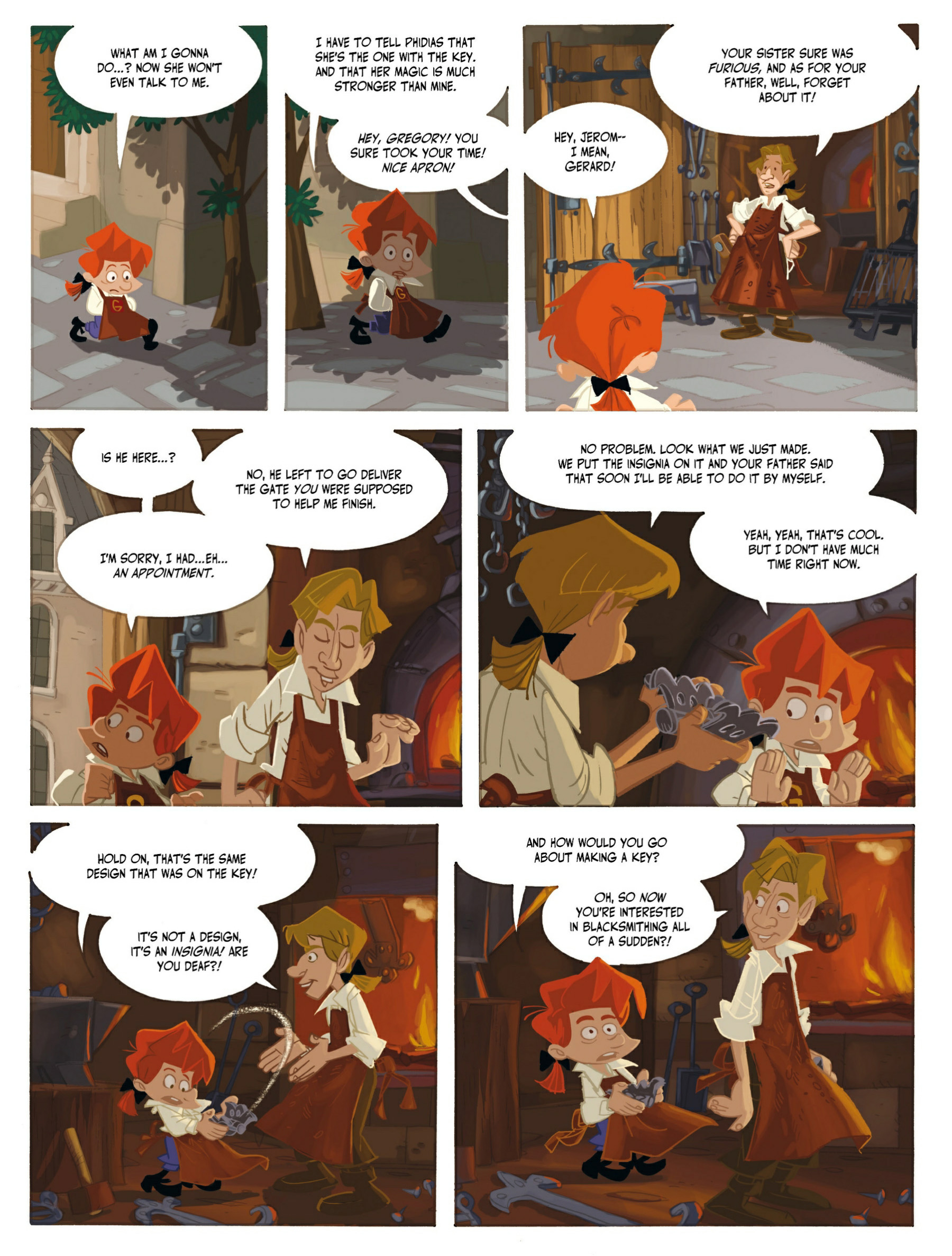 Read online Gregory and the Gargoyles comic -  Issue #2 - 35