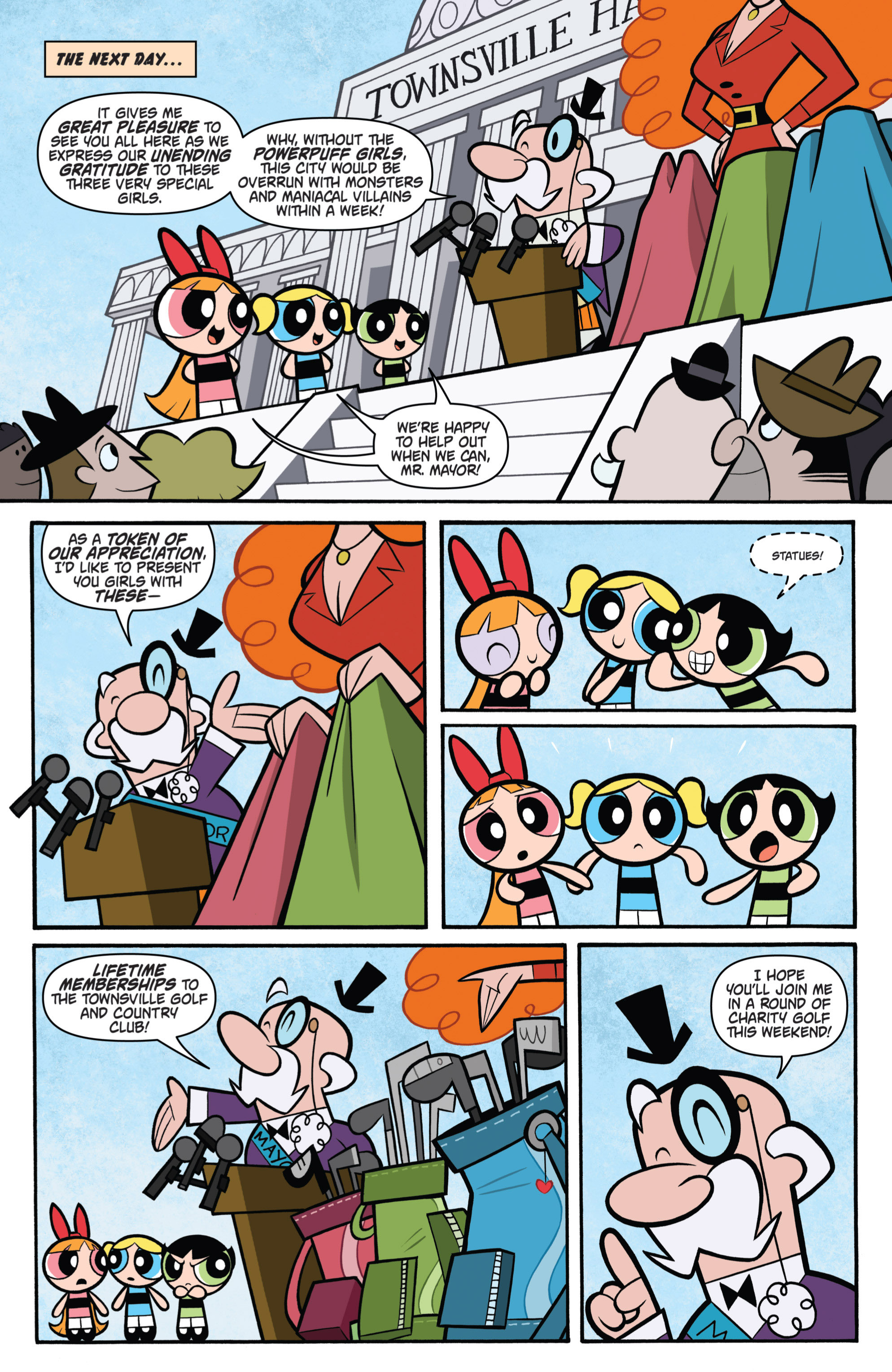 Read online Powerpuff Girls (2013) comic -  Issue #1 - 16