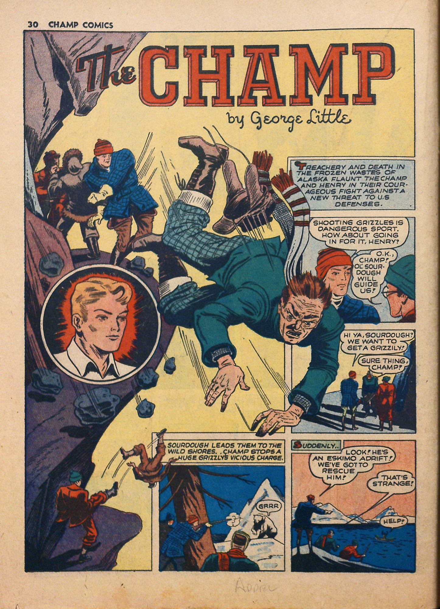 Read online Champ Comics comic -  Issue #14 - 32
