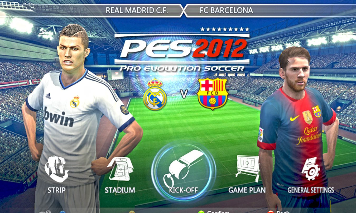 Telecharger PES 2012 Android APK Gratuite (Version complete)  Gethrom.COM