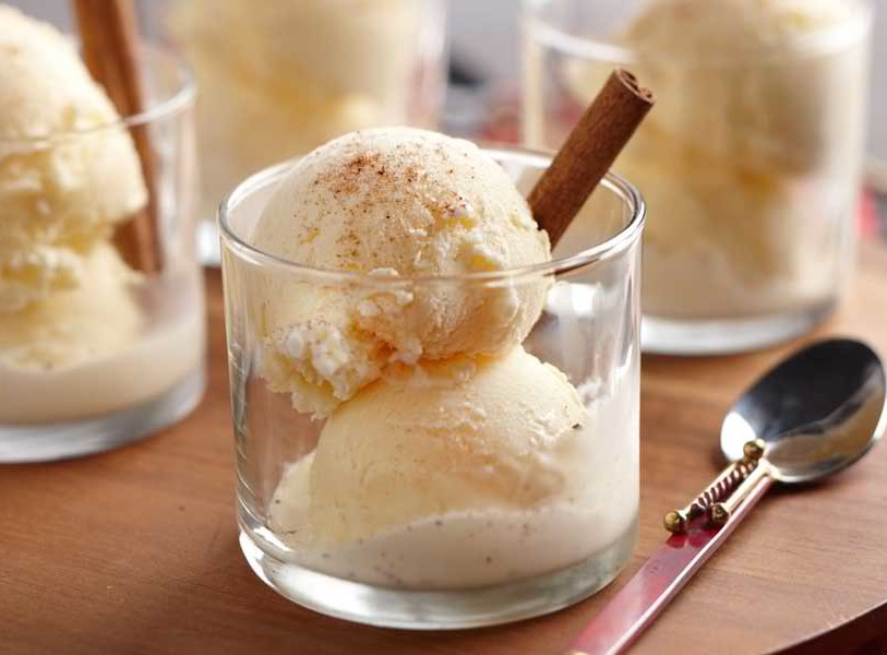 Easy Eggnog Ice Cream Delicious Restaurant Recipes