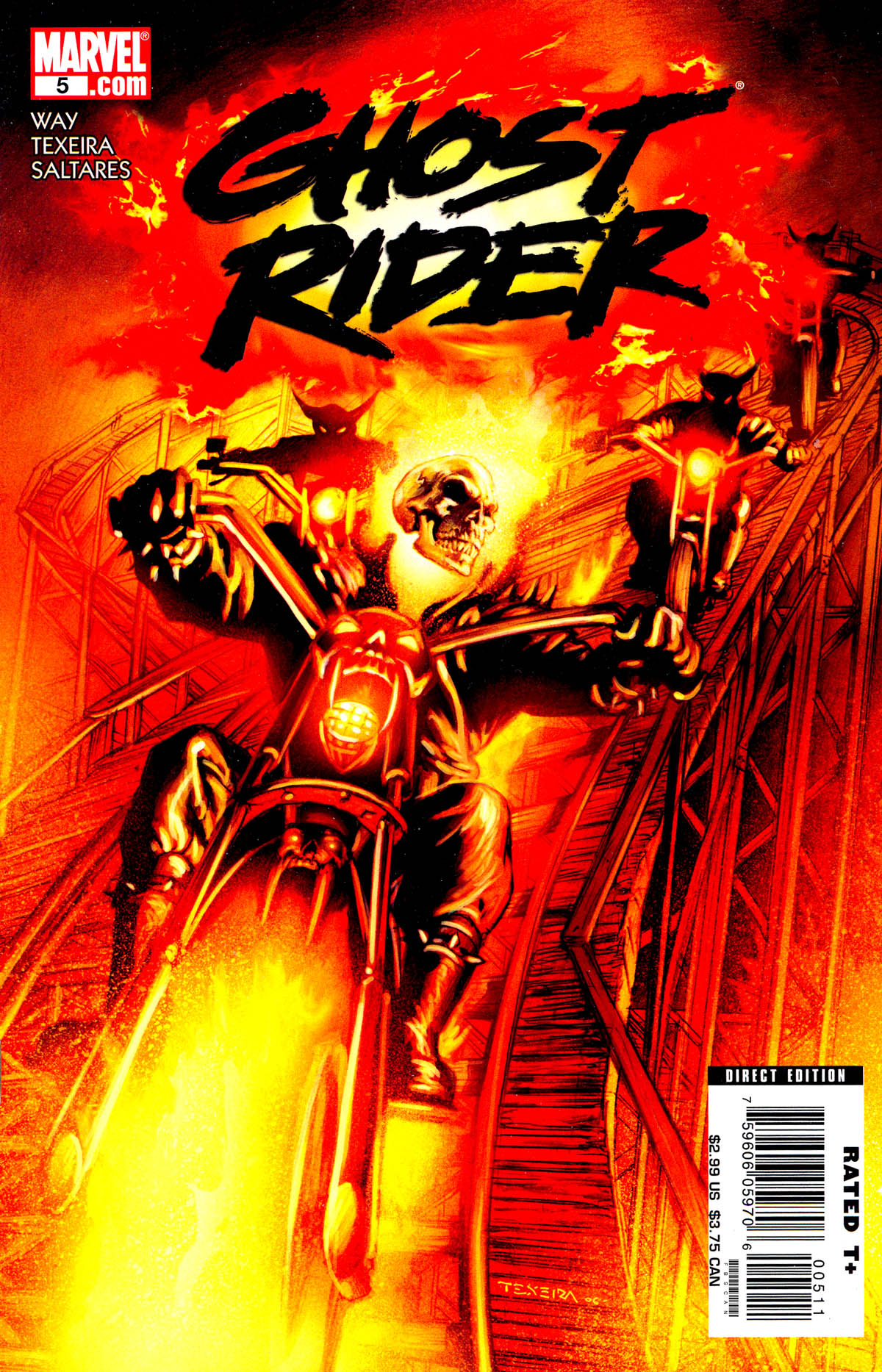 Read online Ghost Rider (2006) comic -  Issue #5 - 1