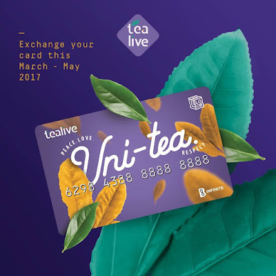 Tealive Asia Uni-tea Card Member Discount Benefits