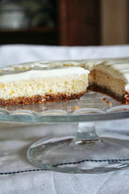 Receta tarta de queso_receta glaseado chocolate blanco_receta cheesecake