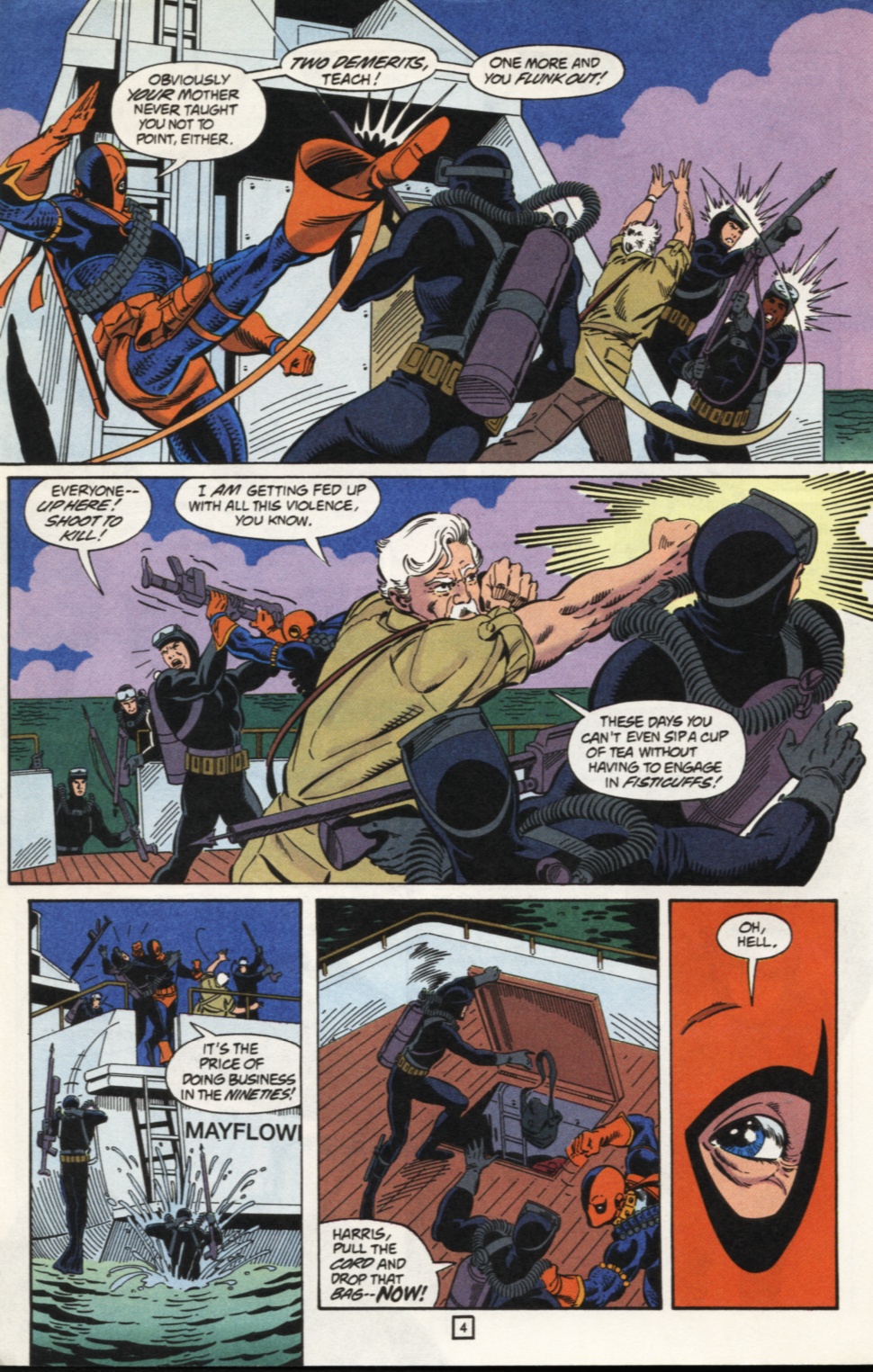 Read online Deathstroke (1991) comic -  Issue #31 - 5