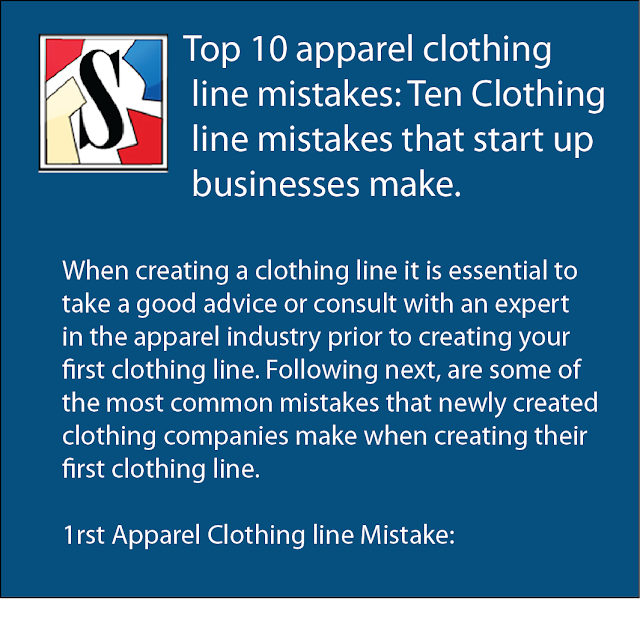 Register to Receive Top 10 Clothing Line Mistakes
