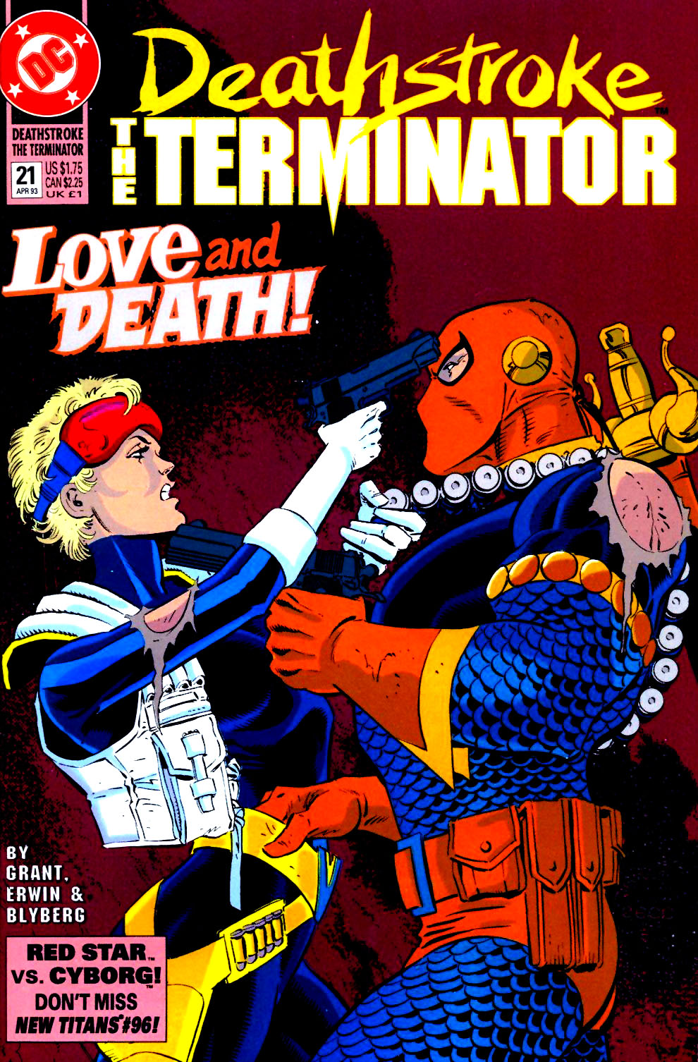 Read online Deathstroke (1991) comic -  Issue #21 - 1