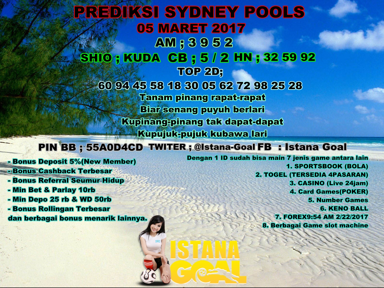 19 Sydney pools prediksi terbaik