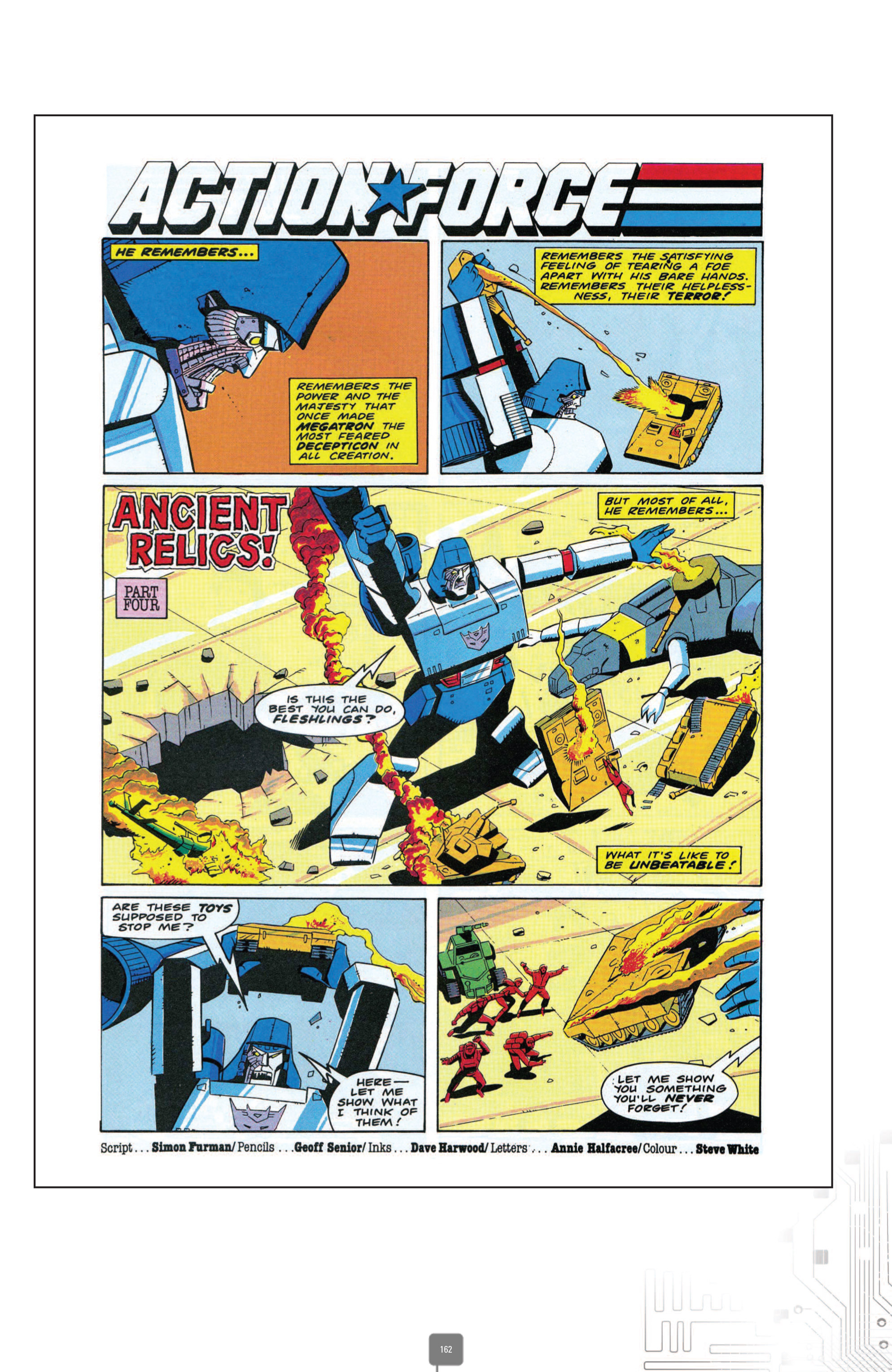Read online The Transformers Classics UK comic -  Issue # TPB 4 - 162