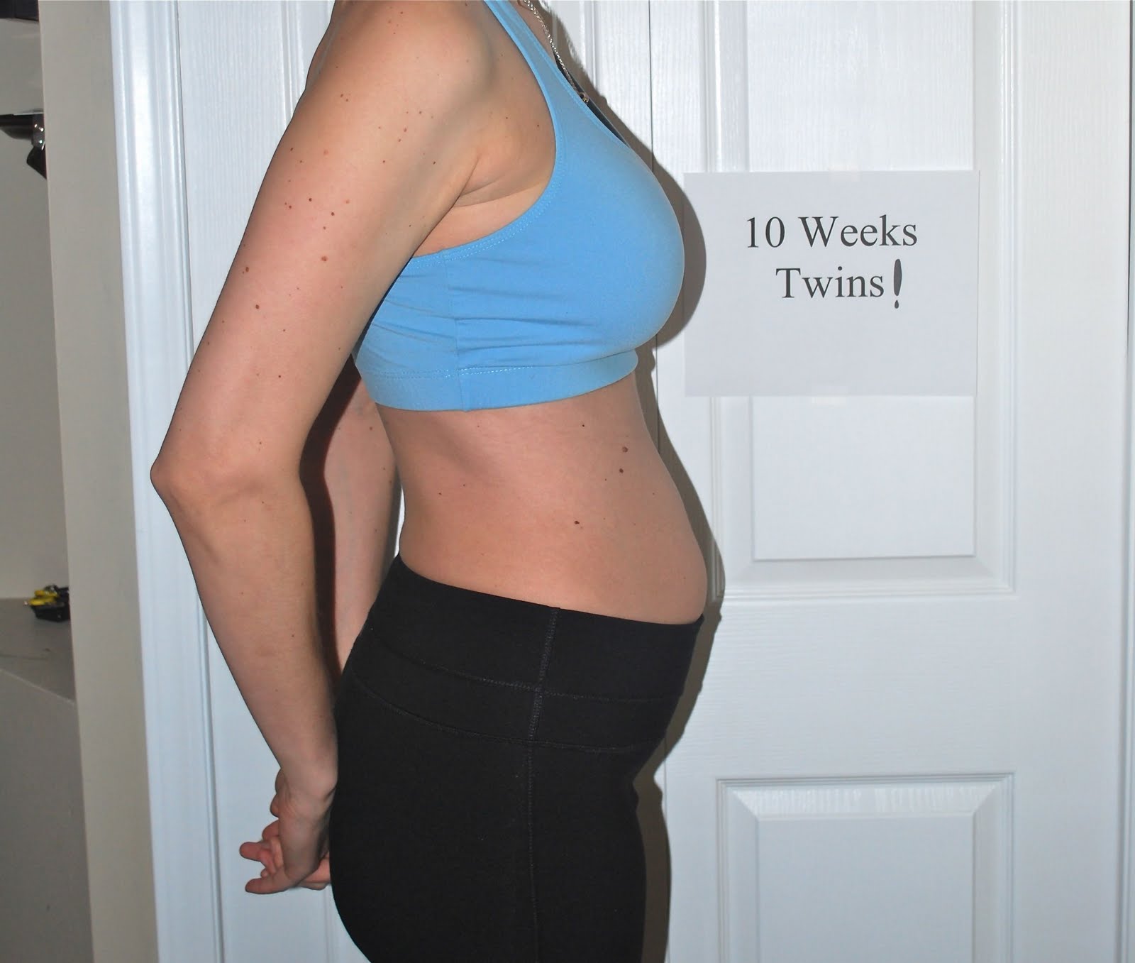 Four Months Pregnant With Twins 56