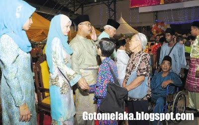 Rumah Terbuka Hari Raya Aidilfitri Melaka 2013