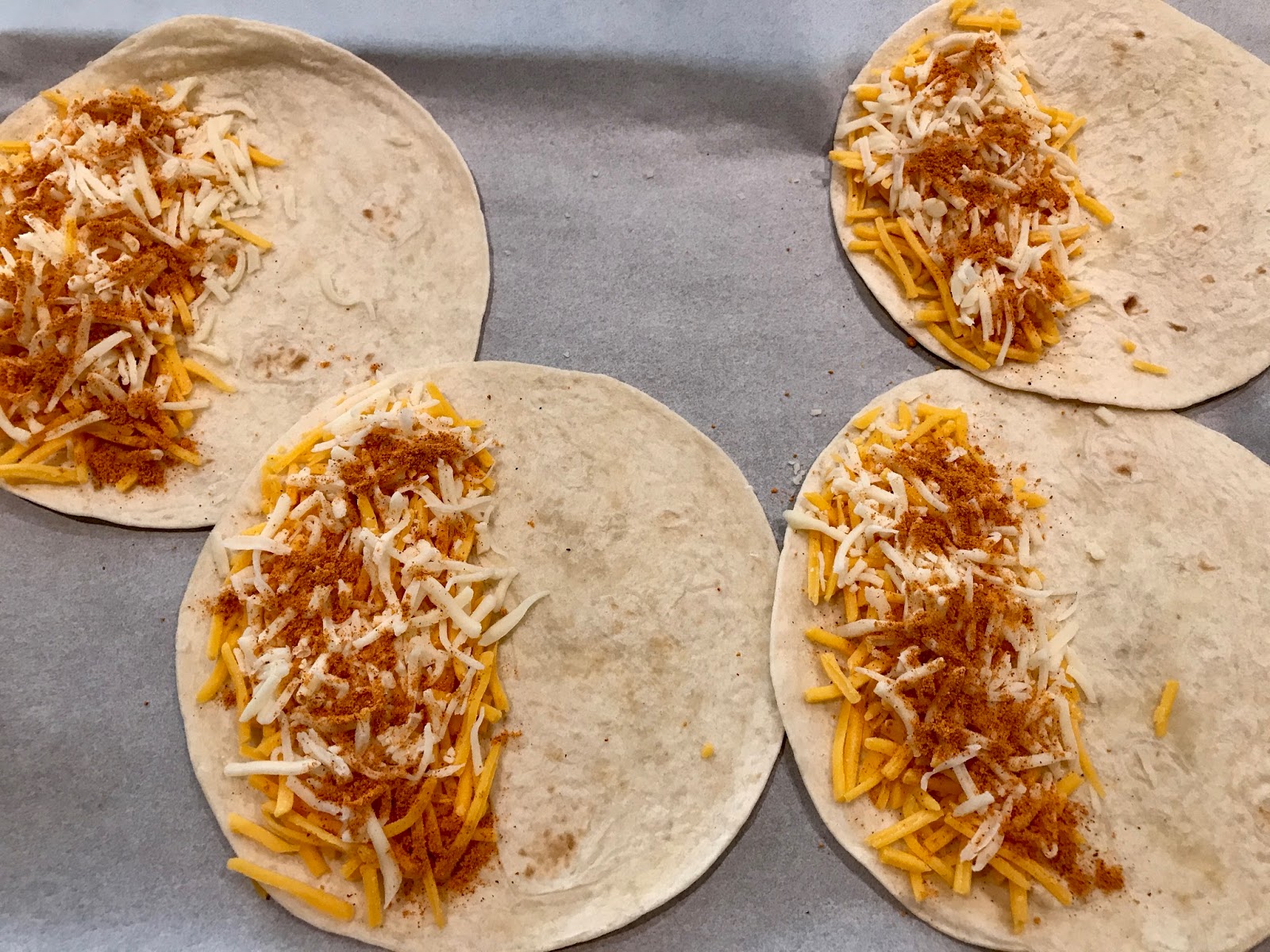 Sheet Pan Quesadillas