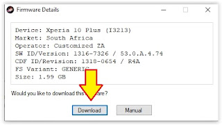 Download the Latest Xperia Firmware