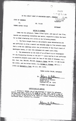 hillary clinton, children and the law