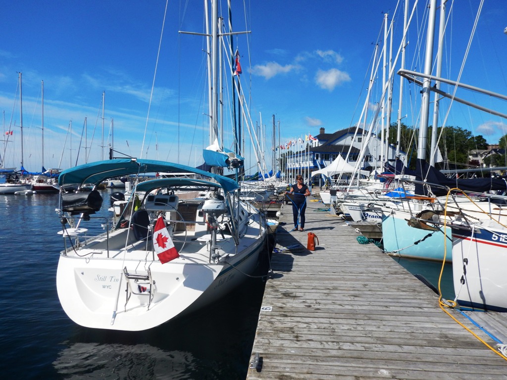 Sailing Vessel Still Time CS34 Trident to Kingston Yacht Club