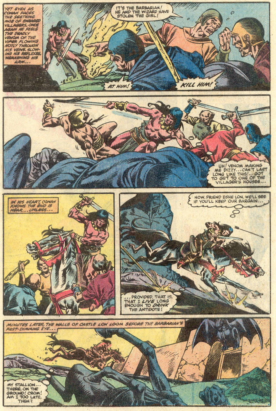 Read online Conan the Barbarian (1970) comic -  Issue #134 - 21