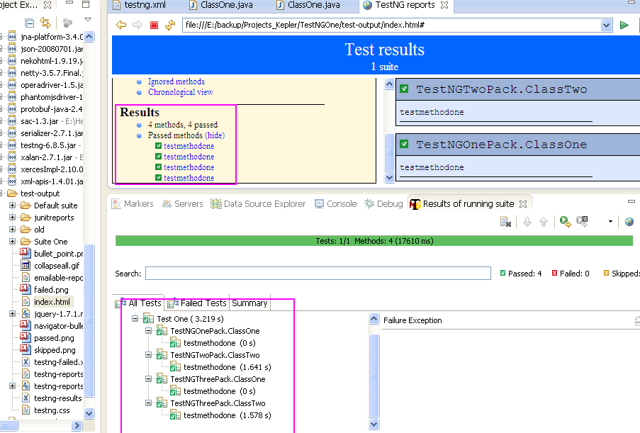 testng.xml : Creating WebDriver Test Suite Using Classes From Different ...
