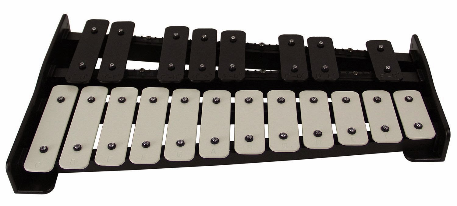 Percussion Gearlux 20Note Glockenspiel Bell Set with Carry Bag