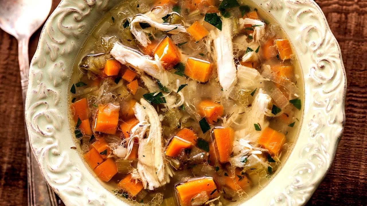 Chicken And Vegetable Soup Crock Pot Vege Choices
