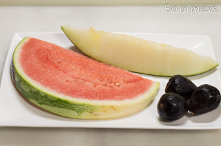 Macedonia de frutas / Eva en pruebas