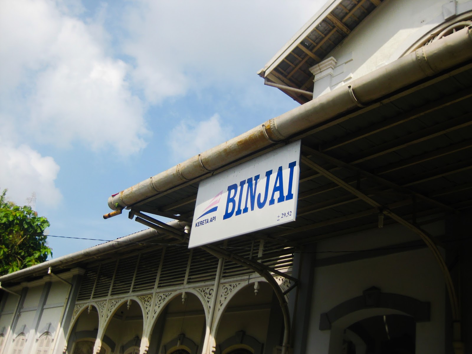 Stasuin kereta api di Binjai Kota Stasuin kereta api di Binjai Kota